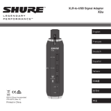 Shure X2u Especificación