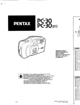 Pentax PC PC-30 DATE Manual de usuario