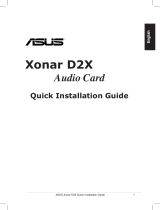 Asus D2X Manual de usuario