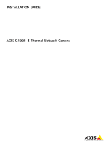 Axis Communications Q1931 Manual de usuario