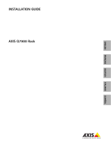 Axis Communications AXIS Q7900 Rack Manual de usuario