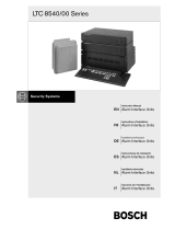 Bosch Appliances Appliances Home Security System LTC 8540/00 Manual de usuario