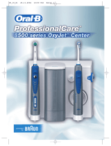 Braun OC18585 X, 8500 series Professional Care OxyJet Center Manual de usuario