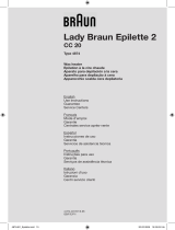 Braun CC20, Lady Epilette 2 Manual de usuario