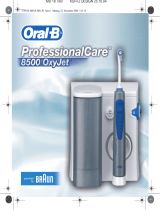 Braun MD18, 8500 Professional Care OxyJet Manual de usuario