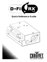 Chauvet D-Fi Tx 2.4 Manual de usuario