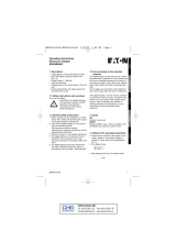 Eaton Electrical MN05401014E Manual de usuario