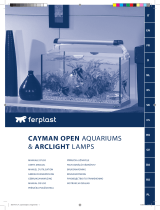 Ferplast Cayman 80 Open Aquarium El manual del propietario