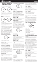Freestyle Quartz Analog Manual de usuario