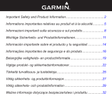 Garmin ZUMO 340LM Important Safety and Product Information