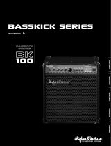 Hughes & Kettner Bass Kick 100 Manual de usuario
