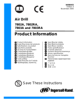 Ingersoll-Rand 7802RA Manual de usuario
