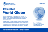 Learning Resources Inflatable World Globe Manual de usuario