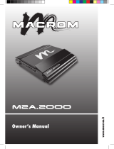 Macrom M2A.2000 Manual de usuario