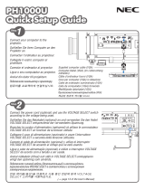 NEC NP-PH1000U Manual de usuario