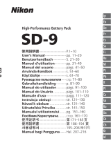 Nikon SD-9 Manual de usuario