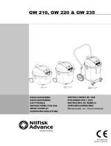 Nilfisk-Advance America GW 220 Manual de usuario