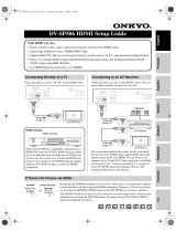 ONKYO DV-SP506 Manual de usuario