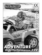 Peg Perego Adventure High Performance 12V Manual de usuario