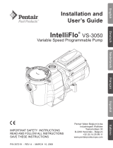 Pentair, Inc. INTELLIFLO VS-3050 Manual de usuario