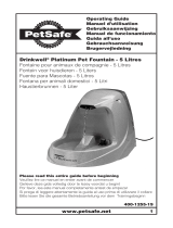 Petsafe Beverage Dispenser 400-1255-19 Manual de usuario