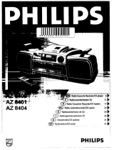 Philips AZ 8401 Manual de usuario