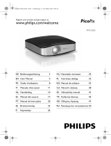 Philips PICOPIX PPX1020 Manual de usuario