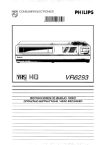 Philips VR6293 Manual de usuario