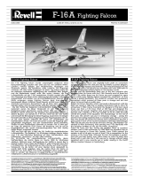 Revell F-16A El manual del propietario