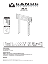 Sanus Systems VML10 El manual del propietario