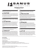 Sanus Systems TV20 Manual de usuario