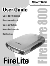 Smartdisk FireLite FireWire 800 Manual de usuario