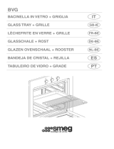 Smeg Glass Tray + Grille BVG Manual de usuario