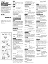 Sony Гибкое крепление на липучке AKA-SM1 Manual de usuario