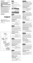 Sony (AKA-WM1) Manual de usuario