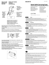 Sony LCM-FD88 Manual de usuario