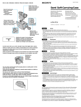 Sony LCM-PCX Manual de usuario