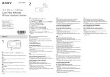 Sony RM-LVR1 Startup Guide