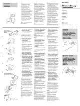 Sony RM-X5S Guía de instalación