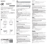 Sony FA-CS1AM Manual de usuario
