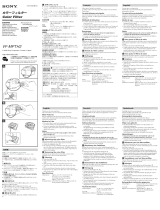 Sony VF MPTH2 Manual de usuario