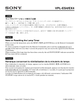 Sony VPL-ES4/EX4 Manual de usuario