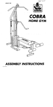 Weider WESY0015 Manual de usuario