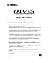 Yamaha 01V96i Guía del usuario