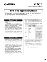 Yamaha M7CL Manual de usuario