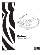 Zebra Technologies GK420d Manual de usuario