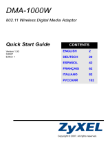 ZyXEL Communications DMA-1000W Manual de usuario