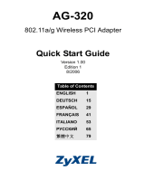ZyXEL AG-320 Manual de usuario