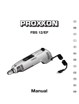 Proxxon FBS 12/EF Manual de usuario