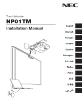 NEC NP01TM Guía de instalación